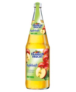 Frankenfrucht Apfelsaft klar