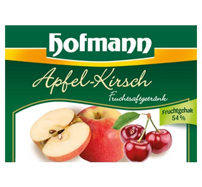 Apfel Kirsch Fruchtsaft